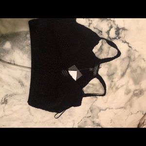 Top shop crochet crop top